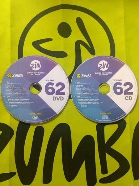 即決! ZUMBA ズンバ ZIN62 CD&DVD インストラクター専用