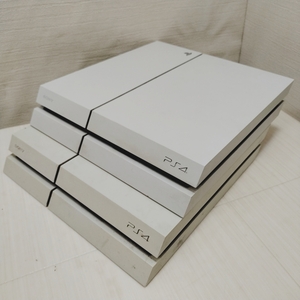 4t7902d3r ジャンク 計2点 PS4/Playstation4/プレステ4 本体のみ SONY/ソニー CUH-1100A/CUH-1200A ホワイト/白