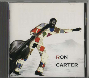 ★RON CARTER ロン・カーター｜The Man With The Bass ザ・マン・ウィズ・ザ・ベース｜NY SLICK/DOUBLE BASS｜VDJ-1026｜1986/02/21