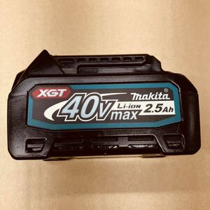 478 中古美品 純正品 マキタ 充電池 40V 2.5Ah BL4025 リチウムイオン バッテリー makita