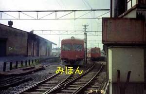 [鉄道写真] 遠州鉄道21系 遠州浜松信号場での列車交換 モハ21 クハ83 (3185)