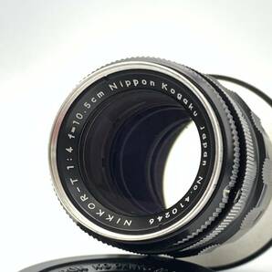 Nikon Nippon Kogaku NIKKOR-T 10.5cm 105mm f4 中望遠レンズ マウンテンニッコール Fマウントの画像2