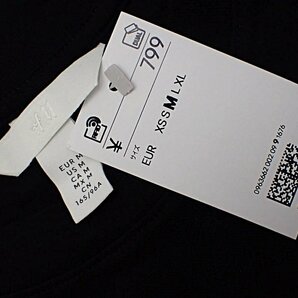 H&M 半袖 Tシャツ コットン レディースM（EUR） ブラック0963662 未使用品 【送料無料】 A-8463の画像4