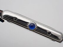 CARTIER カルティエ マストタンク レディース クォーツ AG925 アイボリーダイヤル レザーベルト 中古B 【送料無料】 B-2239_画像6