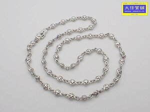 LOREE RODKIN Loree Rodkin 18K white gold necklace 50cm 38.0g used B+ [ free shipping ] C-9068