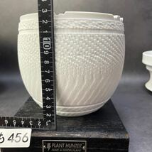 も456 LLサイズ 植木鉢 陶器 検（塊根植物 アガベ パキプス invisible ink raw life factory SRL 信楽焼 伝市鉢カタチ製作所 グラキリス)_画像5