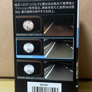 1円スタート カーメイトGIGA LEDヘッドライトバルブ H8/9/11/16バルブ 5000K 「BW567」の画像4