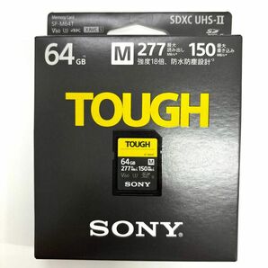 SONY製 SDXCメモリーカード 64GB TOUGH SF-M64T ソニー SDカード