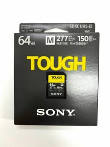 SONY製 SDXCメモリーカード 64GB TOUGH SF-M64T ソニー SDカード