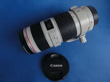 ★CANON　ZOOM　LENS　EF　70-200㎜　1:4　L　IS　USM　三脚座付　新品同様　即決★_画像4