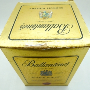 A24-836 バランタイン Ballantines 陶器ボトル 1430ｇ 度数記載なし 未開栓 箱・替え栓つき ウイスキー スコッチ 古酒 の画像9