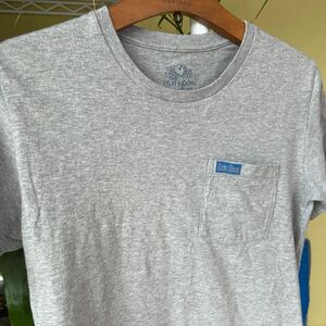 HRM BLUE BLUE ポケットTシャツ　グレー　M 