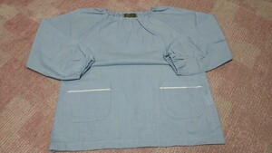 * free shipping * unused * long sleeve smock 110 size man and woman use 