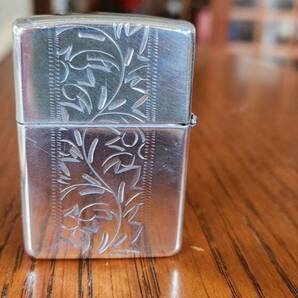 ZIPPO/ジッポー STERLING SILVER スターリングシルバー アラベスク 2004年製の画像1