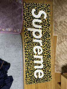 Supreme Leopard Sports Box Logo Towel シュプリーム レオパード柄 ボックスロゴ タオル ヒョウ柄 豹柄