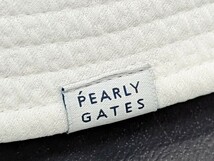 ★新品正規品最新作モデル PEARLYGATES/パーリーゲイツ PGロゴハット (UNISEX) 超入手困難！_画像6