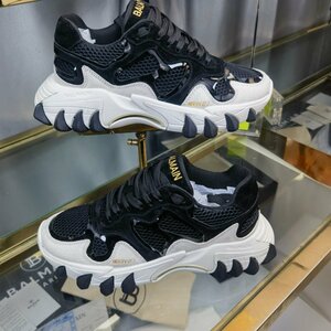 BALMAIN バルマン　メンズ　スニーカー　スポーツ　厚底　レザー使用　39-44＃　サイズ選択可能　ファッション　zk2259