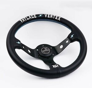 レース専用　車ハンドル Vertex 13インチ　高さ9cm ステアリング スポーツステアリングホイール ドリフト zd184