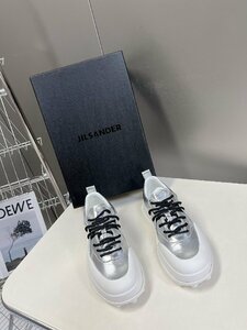 JIL SANDER ジルサンダー　スニーカー　スポーツシューズ　厚底　牛革　35-40　サイズ選択可能　2842