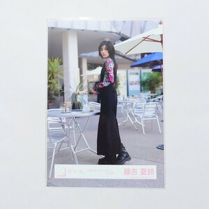 櫻坂46〈藤吉夏鈴〉【何歳の頃に戻りたいのか？ MV衣装】ヒキ _ 生写真 