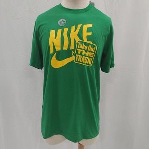 【意大利屋】NIKE GOLF ナイキ ゴルフ 2024 Tシャツ 緑 M "テイク アウト ザ トラッシュ"