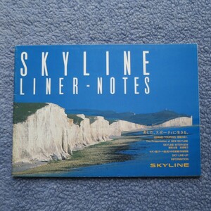 SKYLINE LINER-NOTES　日産 スカイライン ライナーノーツ NISSAN R33