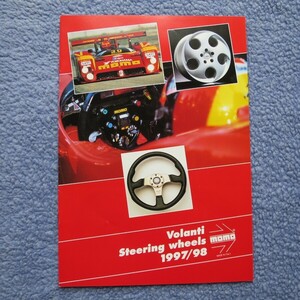 MOMO モモ パンフレット カタログ　momo Volanti Steering wheels 1997/1998