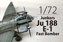 1/72　Junkers　Ju 188 E-1　Fast Bomber（ITALERI）_画像1