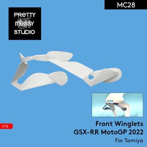 1/12 Tamiya GSX-RR for 2022 latter term type front wing #MC28