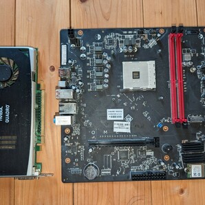 マザーボード HP OMEN グラボ Quadro FX1800 HDD ＷＤ 320GB 電源 COOLERMASTER 500w SONY ICカードリーダー その他おまけ ジャンクの画像1