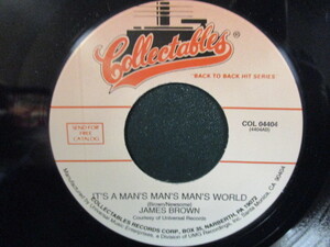 James Brown ： It's A Man's Man's Man's World 7'' / 45s ★ Soul / Funk ☆ c/w Money Won't Change You // 5点で送料無料