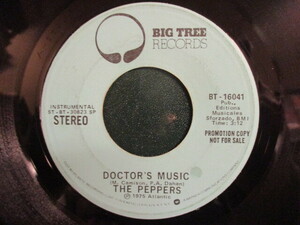 The Peppers ： Doctor's Music 7'' / 45s (( Funky Inst Rock ))(( 落札5点で送料当方負担