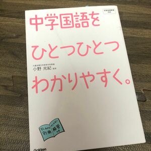 中学国語をひとつひとつわかりやすく 中学ひとつひとつわかりやすく　訳あり