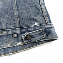 1980'S～ リーバイス Levi's 2ポケット カットオフデニムボアベスト size36 (ビンテージ Levis コーデュロイ XX 506 507 557 LVC RED 501XX_画像10