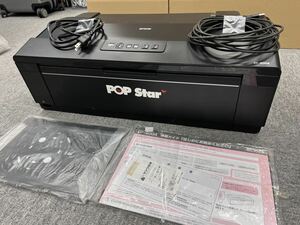 EPSON エプソン A3対応インクジェットプリンター EP-4004 本体+電源ケーブル+CD Label printing tray+CD DVD tray+説明書 箱無し