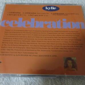 カイリーミノーグ セレブレーション 国内盤 Kylie Minogue celebration ALCB-692の画像2