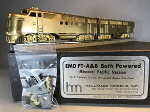 サムホンサ製　ミズーリ・パシフィック鉄道　ＥＭＤ　ＦＴ-Ａ＋ＦＴ-Ｂ　（未塗装、難有品）