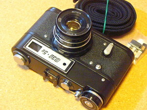 動作・状態良好 Leica L39マウント機 FED フェド FED-5a型 ブラック +Industar-61 F2.8 55mm 他 (動作・良品) ジャンク扱い