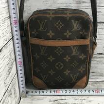 6r28 ルイヴィトン LOUISVUITTON モノグラム ダヌーブ ショルダー 本物 ブランド バッグ レザー レディース -1000_画像2