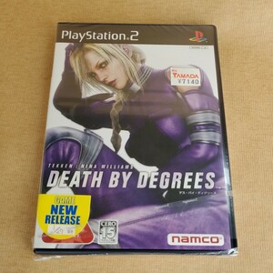 PlayStation2 PS2ソフト デスバイディグリーズ 鉄拳 ニーナ・ウィリアムズ シュリンク切れ開封品
