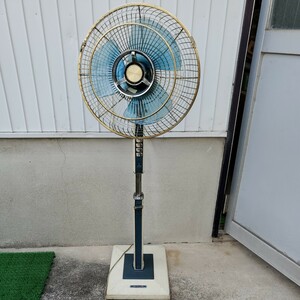  Showa Retro HITACHI S-627 large living electric fan 30cm STAND FAN superior article 