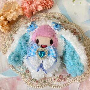 ハンドメイド 着ぐるみ ぬい服 たれみみうさぎ ぬいぐるみ