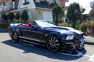 Must Sell　Mustang　シェルビー　GT500E エレNoah仕様　Convertible　Air Suspension　サイドマフラー　走行可TV Navi custom多数　