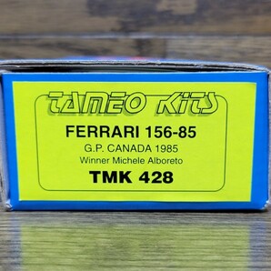 ■□TAMEO KITS タメオ メタルキット ferrar 156-85 G.P. CANADA 198 ミケーレ・アルボレート 【新品 未開封】の画像1