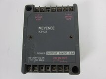 【中古】AC電源ユニット 出力DC24V0.8A　KZ-U2　キーエンス KEYENCE　3z1543　★送料無料★[電源]_画像4