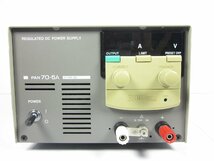 【中古】直流安定化電源　PAN70-5A　菊水電子工業 KIKUSUI　菊水　DC　0～70V　0～5A 3z1474　★送料無料★[電源]_画像4