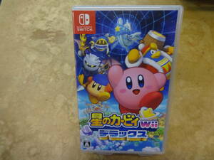 Y153 スイッチソフト 星のカービィ Wii デラックス 中古品