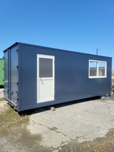 [ Tottori departure ] aluminium modified equipment container container house warehouse unit house office work place unit house 