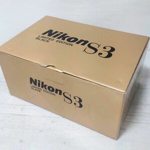 ■新品未使用■ Nikon S3 LIMITED EDITION BLACK ニコン リミテッドエディション フィルム一眼レフ 元箱付 カメラ 保管品の画像1