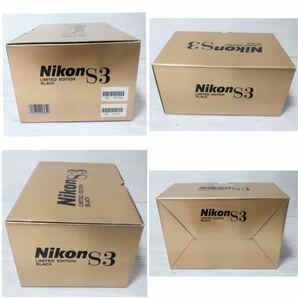 ■新品未使用■ Nikon S3 LIMITED EDITION BLACK ニコン リミテッドエディション フィルム一眼レフ 元箱付 カメラ 保管品の画像10